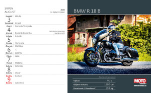 Kalendár Motorky - Reklamnepredmety
