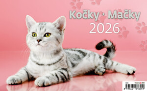 Kalendář Kočky - Reklamnepredmety