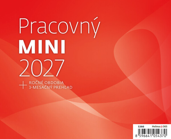 Kalendář Pracovní MINI