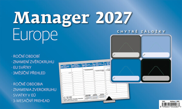 Kalendář Manager Europe