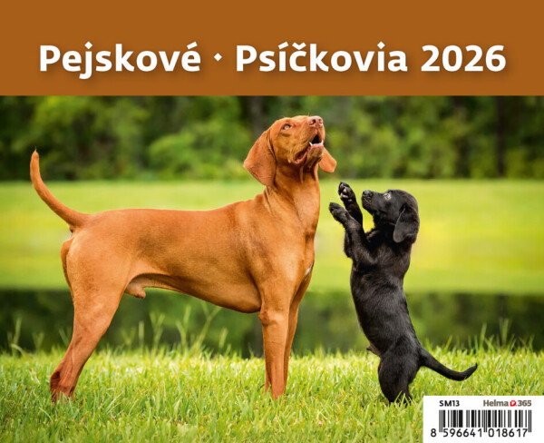 Kalendář Pejsci