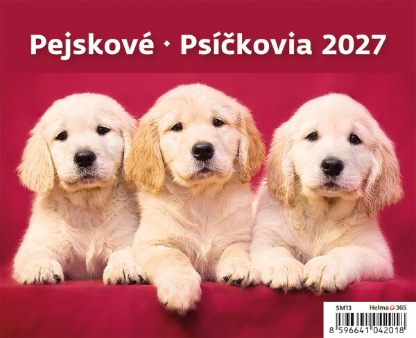 Kalendář Pejsci