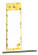 Magnetický blok s ceruzkou 7,5 x 24 cm mix 2 - BMA502-1_001 - variant He BMA502-1