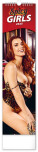 Nástenný kalendár Spicy Girls CZ/SK 2025, 12 x 48 cm - pgn-33593-l_tit - variant Pg PGN-33593-L