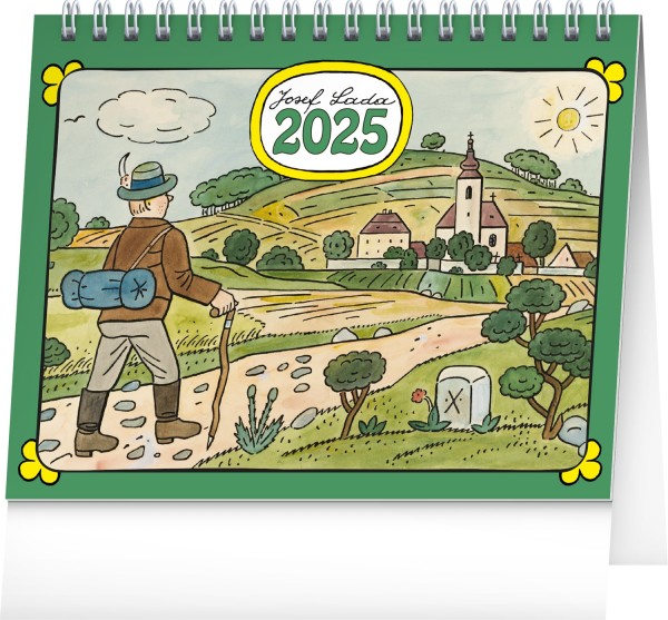 Stolní kalendář Josef Lada 2025, CZ
