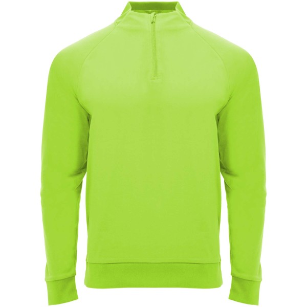 Epiro unisex mikina s dlouhým rukávem a čtvrtinovým zipem