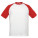BCTU020 Triko  Base-Ball - BCTU020-White-Red - variant Ls 1000027249