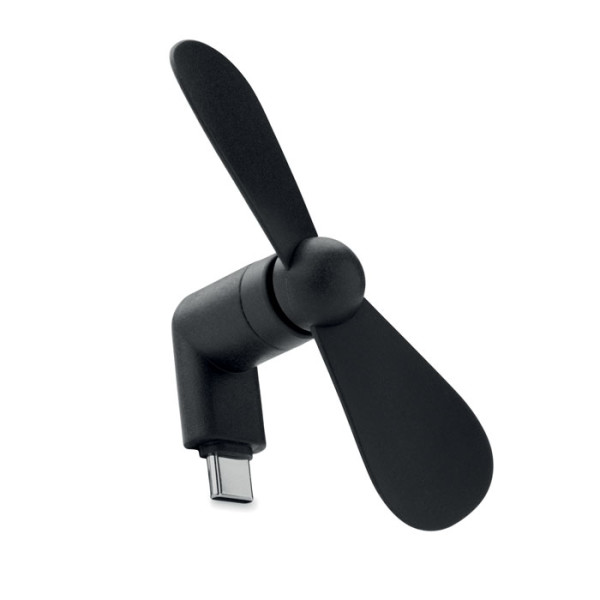 Přenosný ventilátor UBS-C pro chytré telefony PHAN