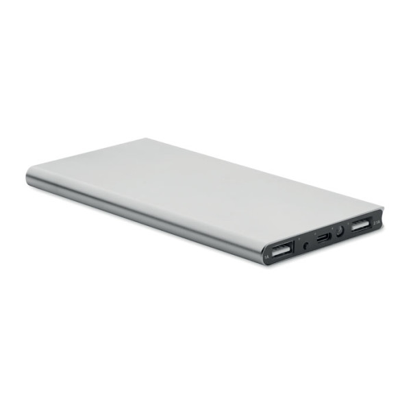 Powerbanka 8000 mAh z recyklovaného hliníku POWERFLAT8C