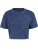 BY054 Ladies Acid Washed Cropped Tee - BY054_Indigo-White - variant Ls 1000229553