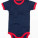 BZ19 Baby Ringer Bodysuit - BZ19-Nautical-Navy-Red - variant Ls 1000036433