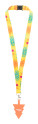 Lanyard s držákem mobilního telefonu RPET na zakázku Subyard Mobile Xmas Safe - AP716797 - variant Ap 716797