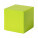 Cubix antistresový míček — lime green