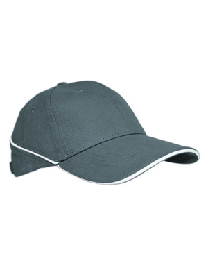 C616S Cap White-Stripe - Reklamnepredmety