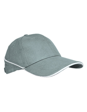 C616S Cap White-Stripe - Reklamnepredmety