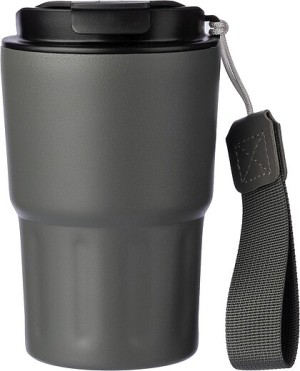 Nerezový dvoustěnný hrnek Louisa, 320 ml - Reklamnepredmety