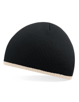 CB44C Two-Tone Pull-On Beanie - Reklamnepredmety