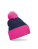 CB451 Snowstar Two-Tone Beanie - CB451_French-Navy_Fuchsia - variant Ls 1000038377