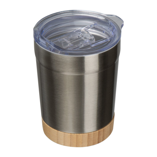 Recyklovaný ocelový pohár Turín, 300ml