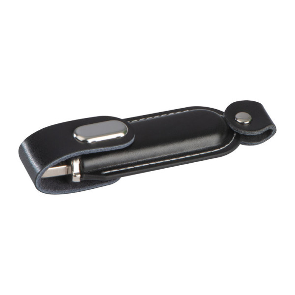 USB klíč s koženým pouzdrem 4GB