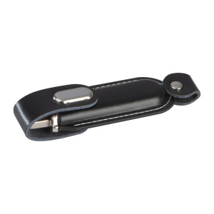 USB klíč s koženým pouzdrem 4GB - Reklamnepredmety