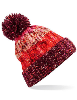 CB486 Corkscrew Pom Pom Beanie - Reklamnepredmety
