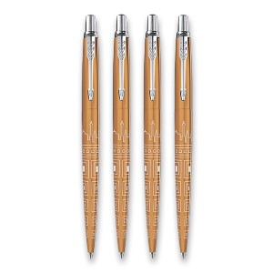 Parker Jotter SE Rome Bronze CT guľôčkové pero, balíček 4 ks - Reklamnepredmety