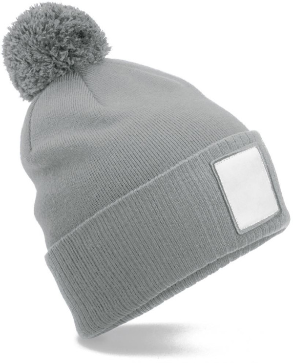 Pletená čepice Patch "Pompon"