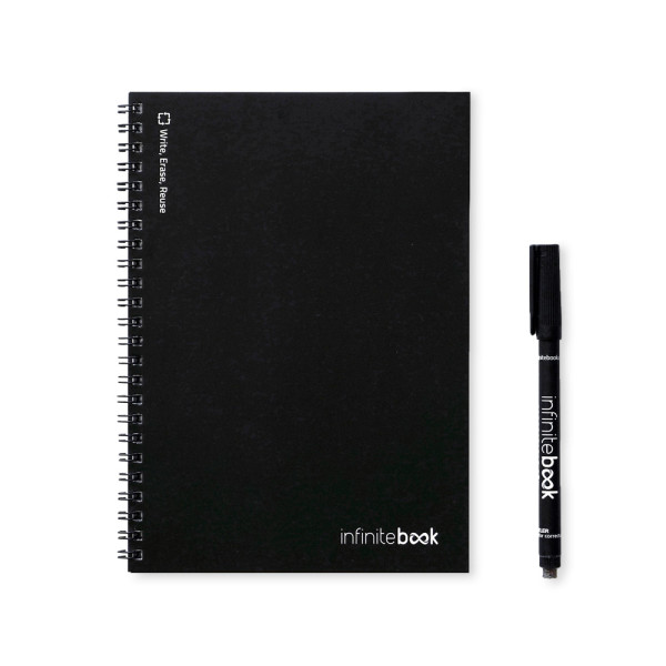 INFINITEBOOK PLAIN A5. A5 Infinitebook s flexibilním obalem a 15 obyčejnými tabulovými stranami