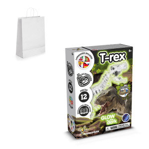Fossil Excavation Kit II. Vzdělávací hra pro děti dodává se s dárkovou taškou z kraftového papíru (90 g/m²) - Reklamnepredmety