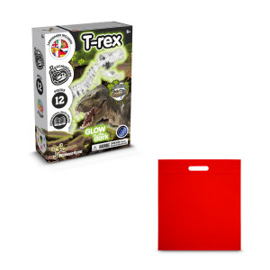 Fossil Excavation Kit IV. Vzdělávací hra pro děti dodává se s dárkovou kapsou z netkané textilie (80 g/m²) - Reklamnepredmety