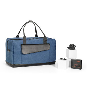 KIT TRAVEL. Travel kit navržena tak, aby převážela vše, co potřebujete na své cesty, v prostorném prostoru - Reklamnepredmety