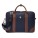 Document bag Button Navy & Brown - FTD426N-1 - variant Ps FTD426N
