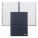 Notebook A5 Elegance Storyline Navy Plain - HNH124NP-1 - variant Ps HNH124NP