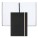 Notebook A5 Iconic Black Plain - HNH321AP-2 - variant Ps HNH321AP