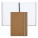 Notebook A5 Iconic Camel Plain - HNH321XP-2 - variant Ps HNH321XP