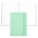Notebook A5 Pastel Classic Light Green Lined - HNH422TL-1 - variant Ps HNH422TL
