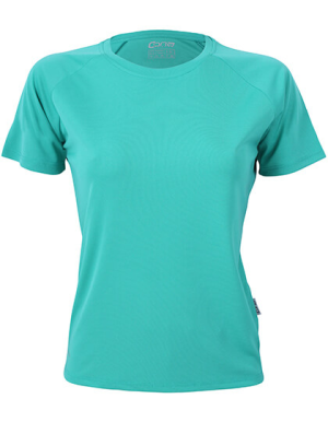 CN130 Rainbow Ladies Tech Tee - Reklamnepredmety