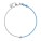 ICE-Jewellery-Diamond bracelet-Half chain-Blue - IDB21087-1 - variant Ps IDB21087