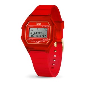 ICE digit retro-Red passion-Clear-Small - Reklamnepredmety