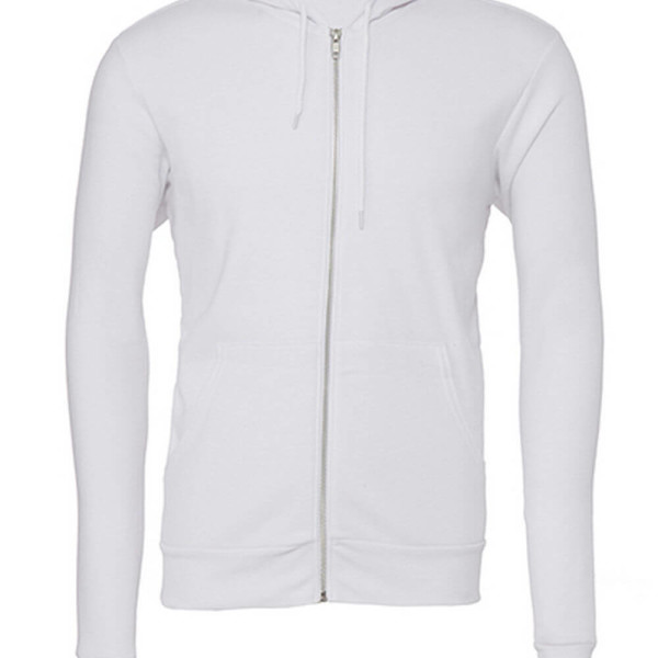 CV3739 Unisex Zip-Up Poly-Cotton Fleece Hoodie