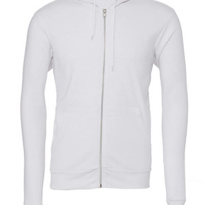 CV3739 Unisex Zip-Up Poly-Cotton Fleece Hoodie - Reklamnepredmety