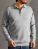 E2049N New Polo Sweater - E2049N_Sports-Grey-(Heather) - variant Ls 1000229247