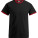 E3070 Men´s Contrast-T - E3070-Black-Fire-Red - variant Ls 1000049087
