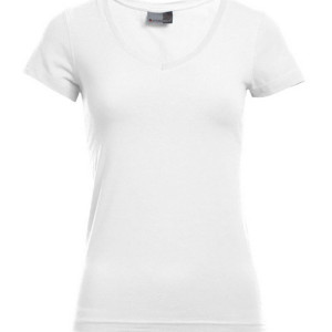 E3086 Women´s Slim Fit V-Neck-T - Reklamnepredmety