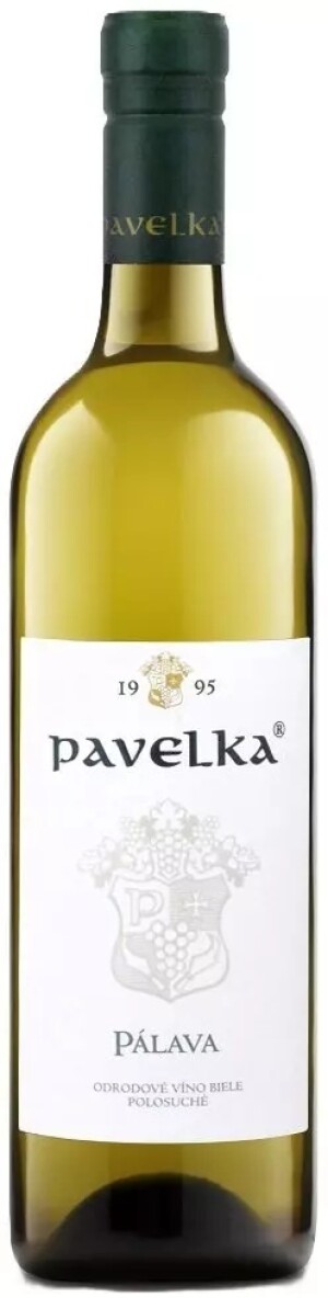 Pavelka Pálava, bílé, polosuché — různé barvy