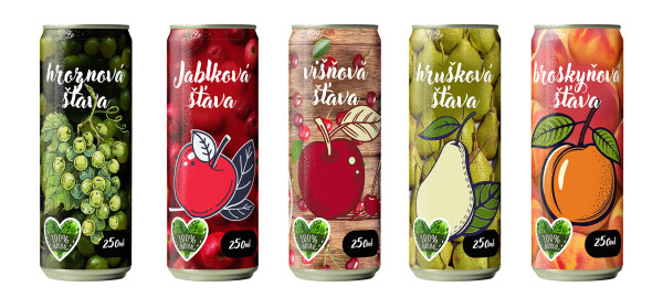 100% ovocná šťáva 250 ml