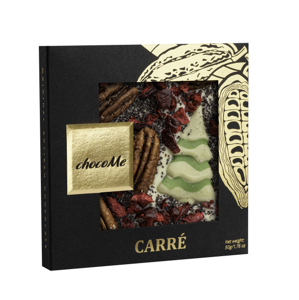 chocoMe CARRÉ – bílá čokoláda