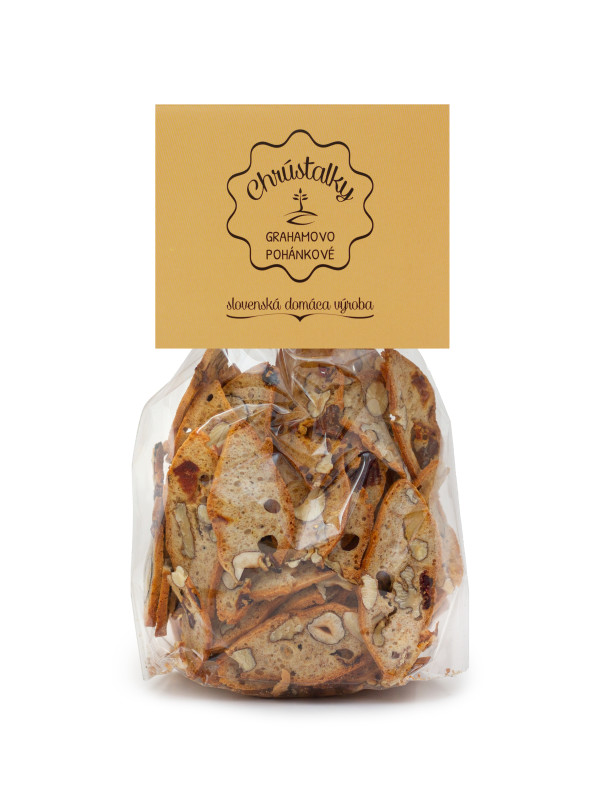 Chrústalky grahamovo-pohankové, 80g