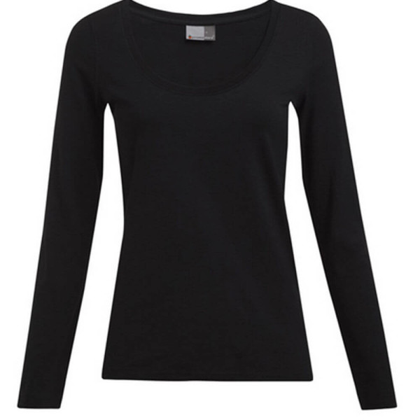 E4085 Women´s Slim Fit-T Longsleeve